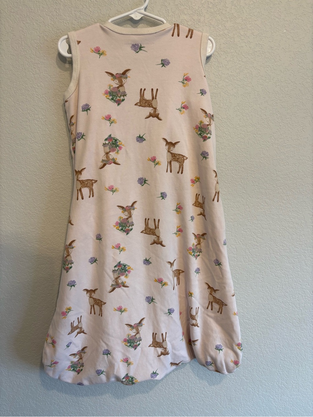 Burt’s Bees Baby Sleep Sack Organic Cotton Deer Floral 6–12M - Picture 12 of 12